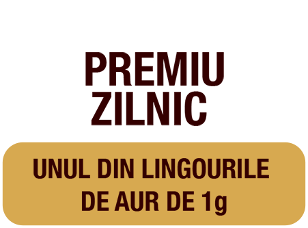 Unul din lingourile de aur de 1g!