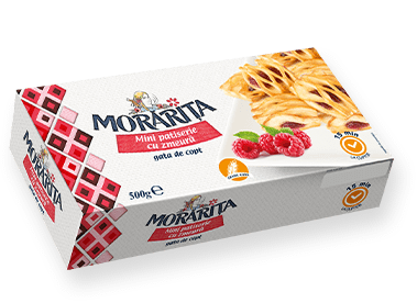 Mini patiserie cu zmeură Morărița